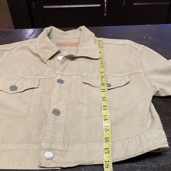 GRLFRND Lacy Cropped Denim Jacket Size XS. - Picture 11 of 12